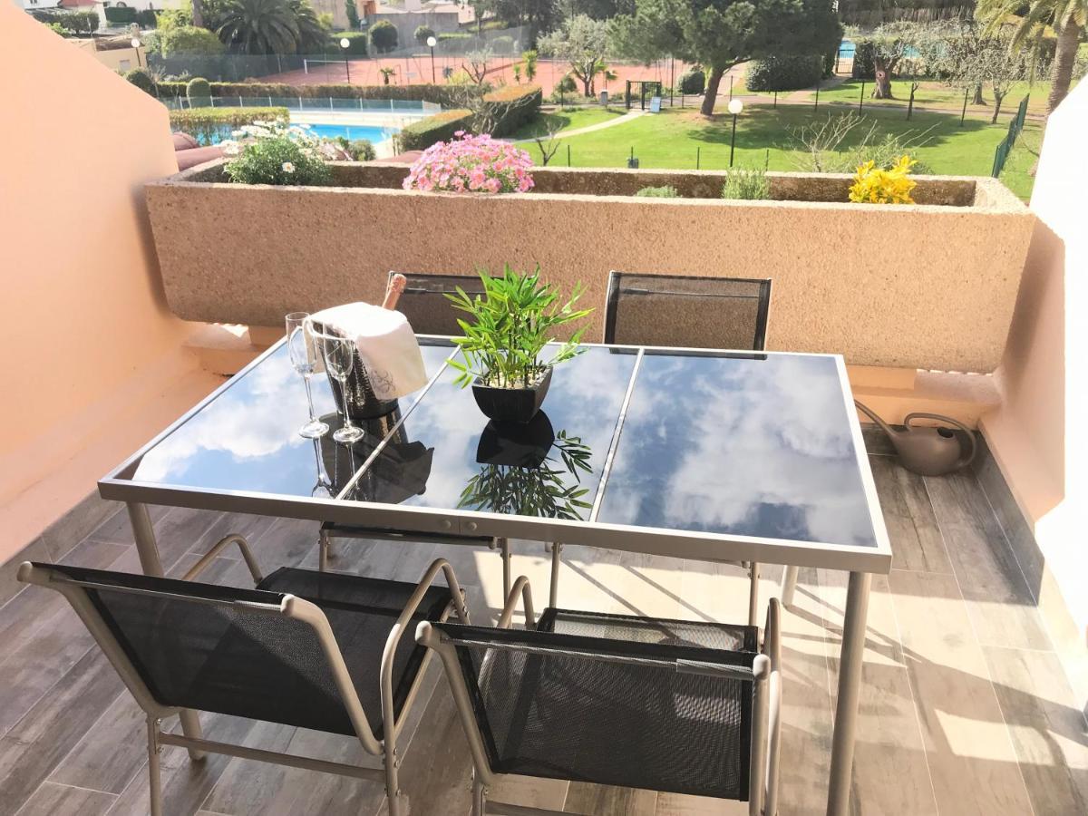 Appartement 2 Pieces, Renove, 2 Piscines+Tennis, Mer, Climatisation Antibes Exterior foto